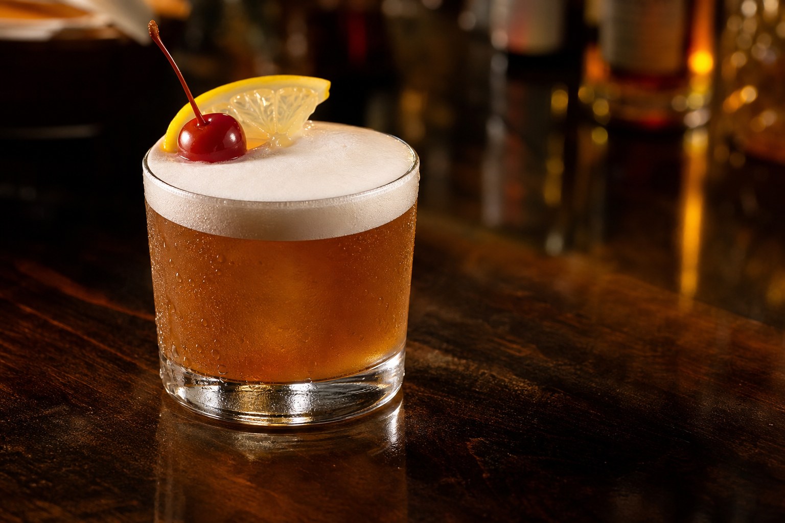 Cóctel Amaretto Sour